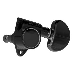 GROVER ROTOMATICS &reg; 18:1 GEAR RATIO BLACK CHROME SET 6 3+3