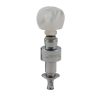 GROVER GEARED BANJO PEGS CHROME W/   ROUND PRLD BUTTON SET 4