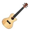 KAHUNA CONCERT CUTAWAY UKE (Ukulele), SPRUCE TOP NATURAL