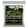 Regular Slinky 5-String Flatwound Electric Bass Strings - 45-130 Gauge