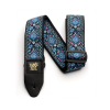 Indigo Orchid Jacquard Guitar Strap