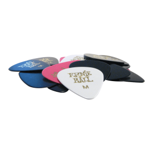 Medium Assorted Color Cellulose Picks, bag of 24