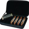 HOHNER MARINE BAND HARMONICA SET, INCLUDES KEY OF G, A, C, D, E