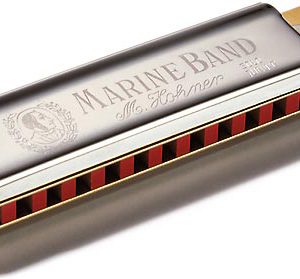 HOHNER MARINE BAND 12 HOLE DIATONIC HARMONICA,